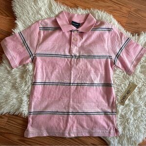 Boys Cherokee Pink Polo Shirt NWT XS